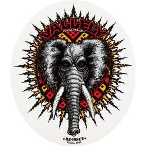  Powell Vallely Elephant Decal Single Skateboarding Decals 