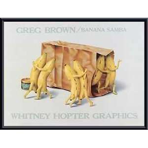   Samba   Artist Greg Brown  Poster Size 19 X 25