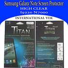 Samsung Galaxy note i9220 N7000 LCD Protection Film ANTI Fingerpri 