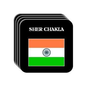  India   SHER CHAKLA Set of 4 Mini Mousepad Coasters 