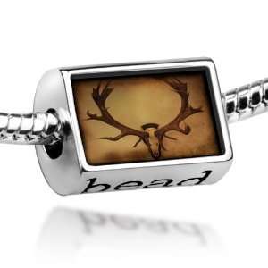  Beads Hirsch / deer antler   Pandora Charm & Bracelet 