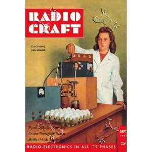  Radio Craft Electronic Egg Grader by unknown. Size 17.75 