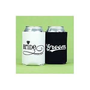 Exclusively Weddings Bride and Groom Can Coolers