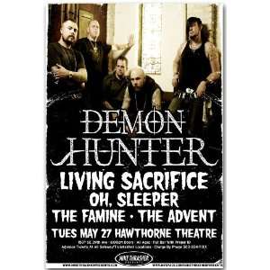  Demon Hunter Poster   Concert Flyer