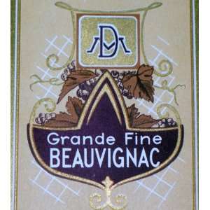  Regal Grande Fine Beauvignac Wine Label, 1930s 