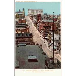   CA   California Street and Fairmount Hotel 1900 1909