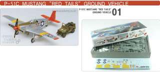 72 P 51C MUSTANG RED TAILS GROUND VEHICLE ACADEMY  