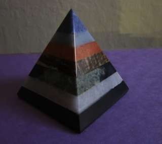CRYSTAL HEALING TOP SODALITE STONE CARVED AND LARGE PYRAMID  