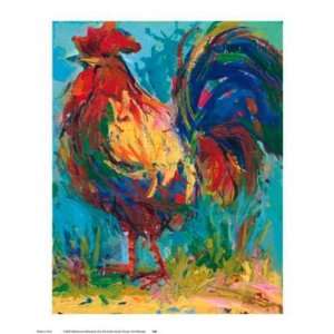  Carol Watanabe   Rooster Canvas