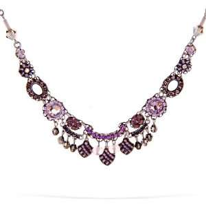 Ayala Bar Necklace   The Classic Collection   in Purple Tones #A121 
