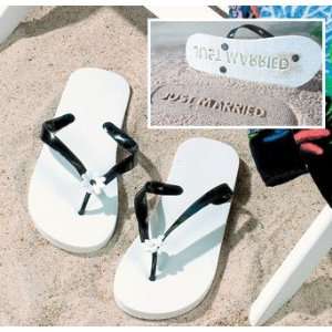  New Wedding Gifts Just Married Flip Flop 