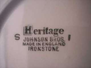 Johnson Brothers Octagon White Bread Side Plate VTG  