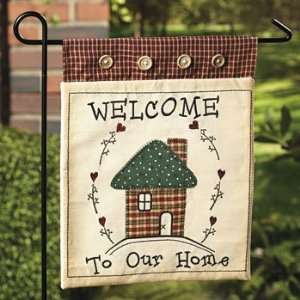  Welcome to Our Home Mini Flag   Party Decorations & Flags 