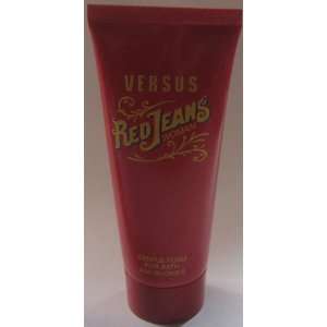  Versus Red Jeans Woman Gentle Foam (Gel) for Bath and 