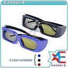 pairs 3D Ready Shutter Glasses 4 DLP Link Projector