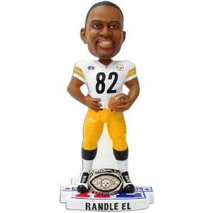 Steelers Forever Collectible Super Bowl Champ Ring Bobble ( Randle El 