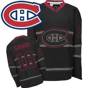 Montreal Canadiens Black Ice Jersey Serge Savard Hockey Jersey(All are 