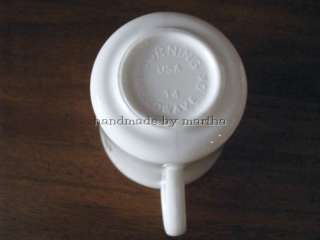 Corelle/Corning Shadow Iris Coffee Mug Cup with Saucer  