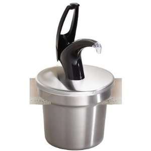 Performa Condiment Pump with Cover   Black Pump   Fits 8 1 