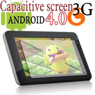 4G BOXCHIP A10 Cortex a81.2G Android 4.0 WIFI/3G Capacitive Touch 