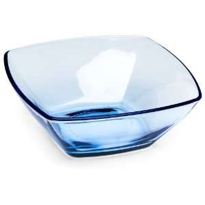  Bormioli Rocco Eclissi Square Bowls, Blue, Set of 6 