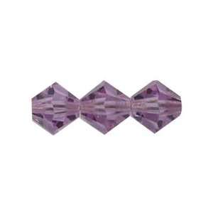   Preciosa 6mm Bicone Czech Crystal Violet Beads Arts, Crafts & Sewing