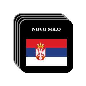  Serbia   NOVO SELO Set of 4 Mini Mousepad Coasters 