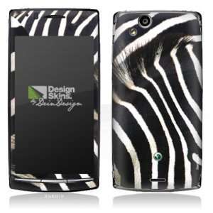  Design Skins for Sony Ericsson Arc   Zebra Art Design 