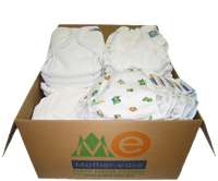 Mother ease Sandys Small Cloth Diapers Conven Pkg NEW  