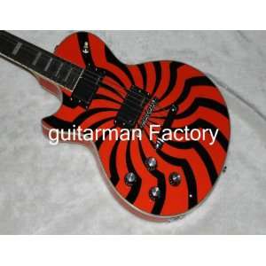  left handepi zakk model red/black electric guitar Musical 