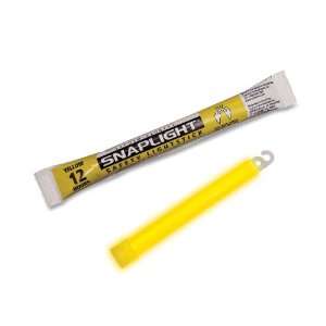   151849 Emergency Light Stick, 6 in., Lasts 12 Hours, 10/PK, Yellow