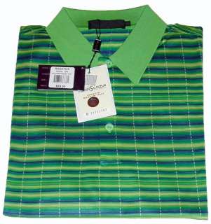   NWT M Cotton Short Sleeve Mens Golf Polo Shirt Filo di Scozia  