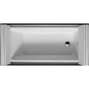 Tubs 710127 00 1 Duravit Sundeck Tub with Air System and Freestanding 