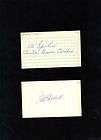 John Goodell White Sox signed autograph 3X5 Card JSA