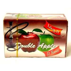  50 gr EL ROSHA Double Apple   100% Herbal Egyptian Hookah 
