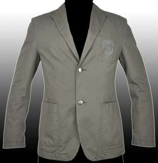 NEW $1195 HUGO BOSS Gray Logo Blazer Sport Coat Tailored Jacket Veste 
