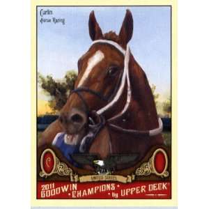  2011 Upper Deck Goodwin Champions 81 Curlin / Horse Racing 