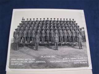 1959 USMC Platoon 164 Graduation Photo Parris Island SC  
