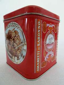 Lazzaroni Amaretti Di Saronno Italy Collector Tin  