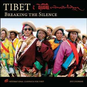  Tibet Breaking the Silence 2012 Wall Calendar Office 