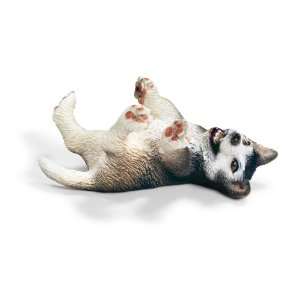  Schleich Husky Puppy Laying 16374 Toys & Games