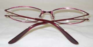 Bebe Womens Eyeglasses Raquel Currant 50x18x135  