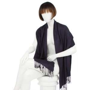  Exquisite Solid HD Pashmina Navy Fashion scarve 