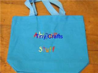 Personalized Tote Bag 8 colors to choose from   YOU Choose colors and 