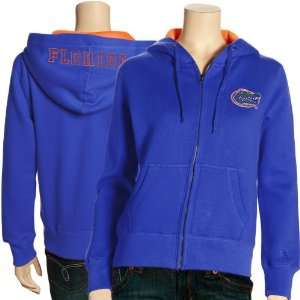 NCAA Florida Gators Ladies Royal Blue Academy Full Zip Hoody 