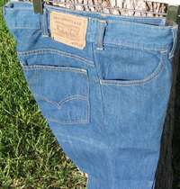 Levis 212 Heavy Denim 70s Vintage BIG Bell Bottom Jeans  
