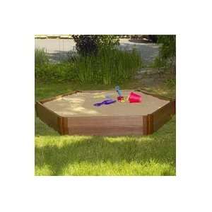    Hexagonal Sandbox   7 × 8 × 12 (SBX HEX2) Toys & Games