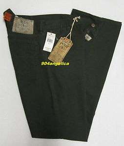 Polo Ralph Lauren Mens ButtonFly 750 Boot Cut Cords 33X32 NWT  