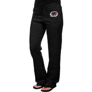 Saint Josephs Hawks Ladies Logo Applique Sweatpants   Black  
