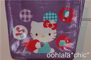 HELLO KITTY Sanrio Purple Reusable Mini Bag Shopping Birthday Party 